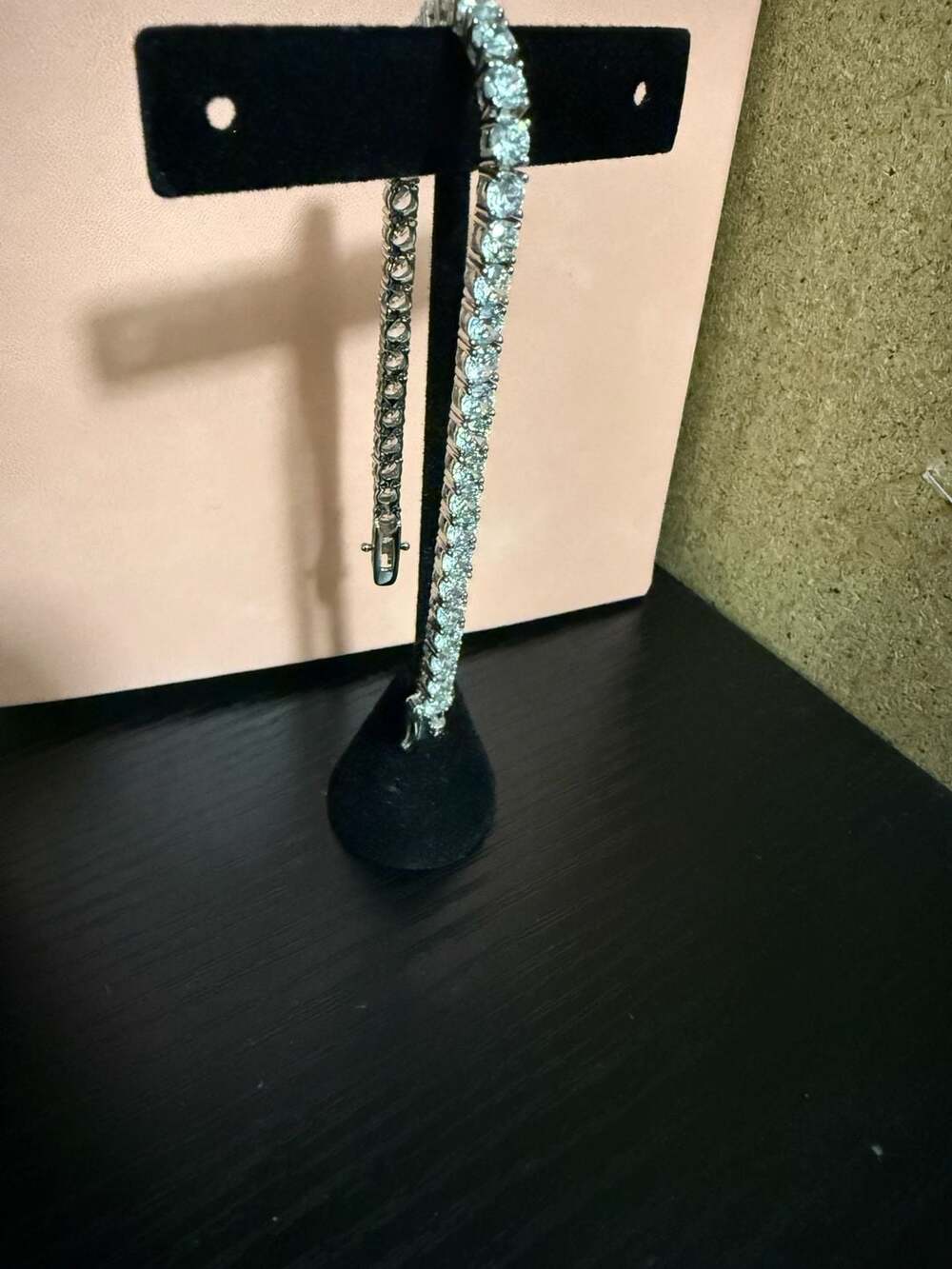 Wash Diamond Accent Tennis Bracelet